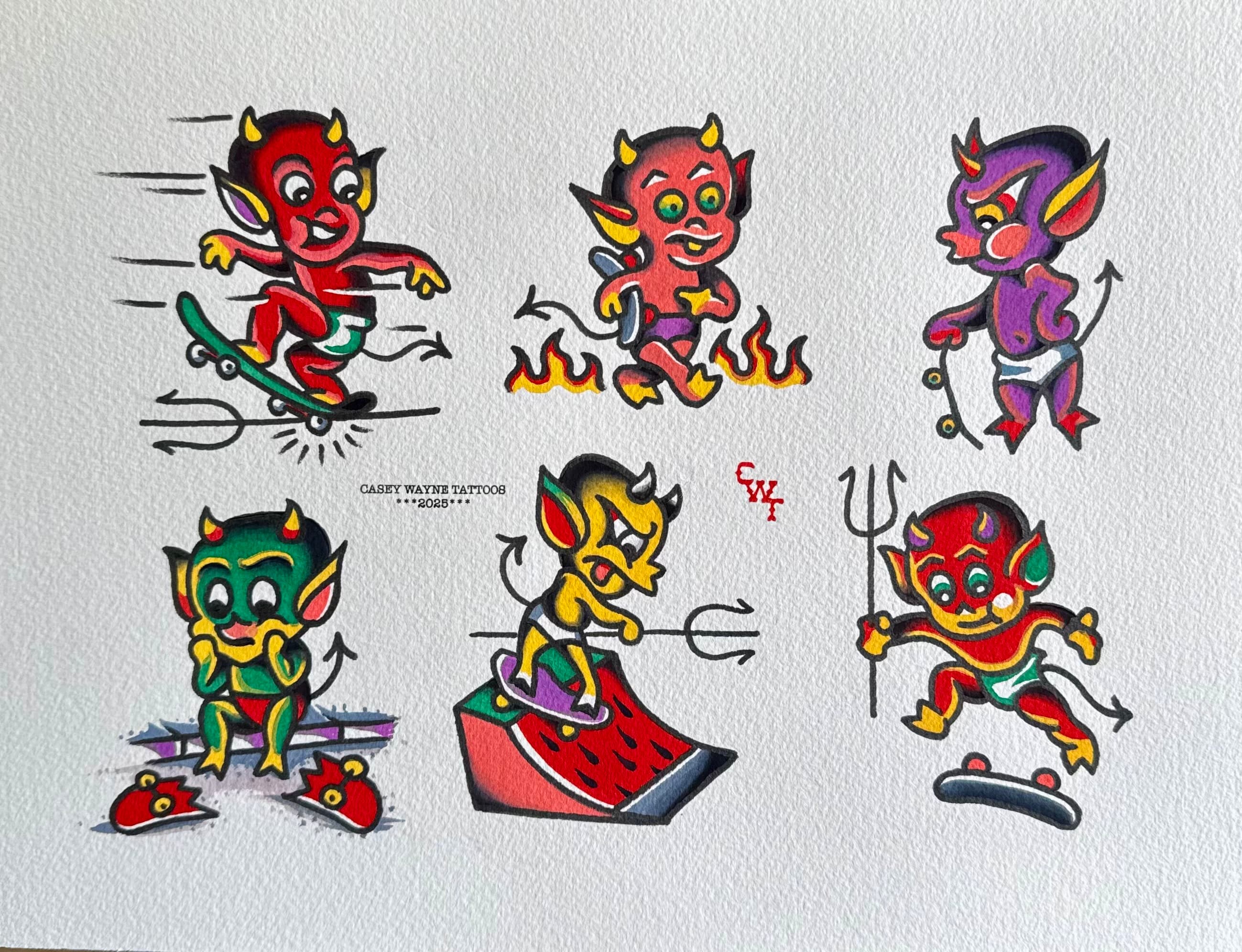 Casey Wayne Tattoos