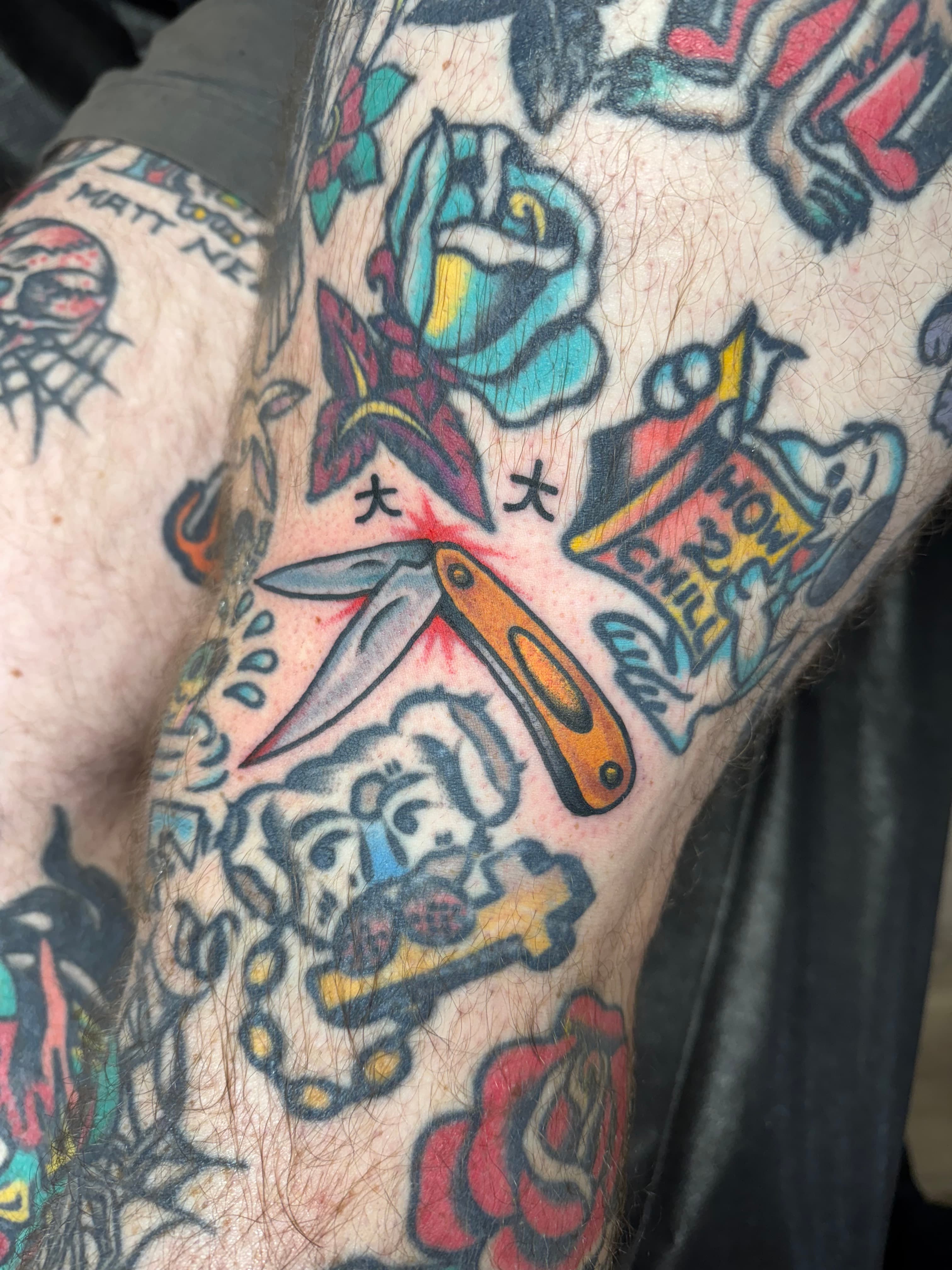 Casey Wayne Tattoos
